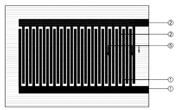 Tungstic oxide semiconductor battery and preparation method therefor