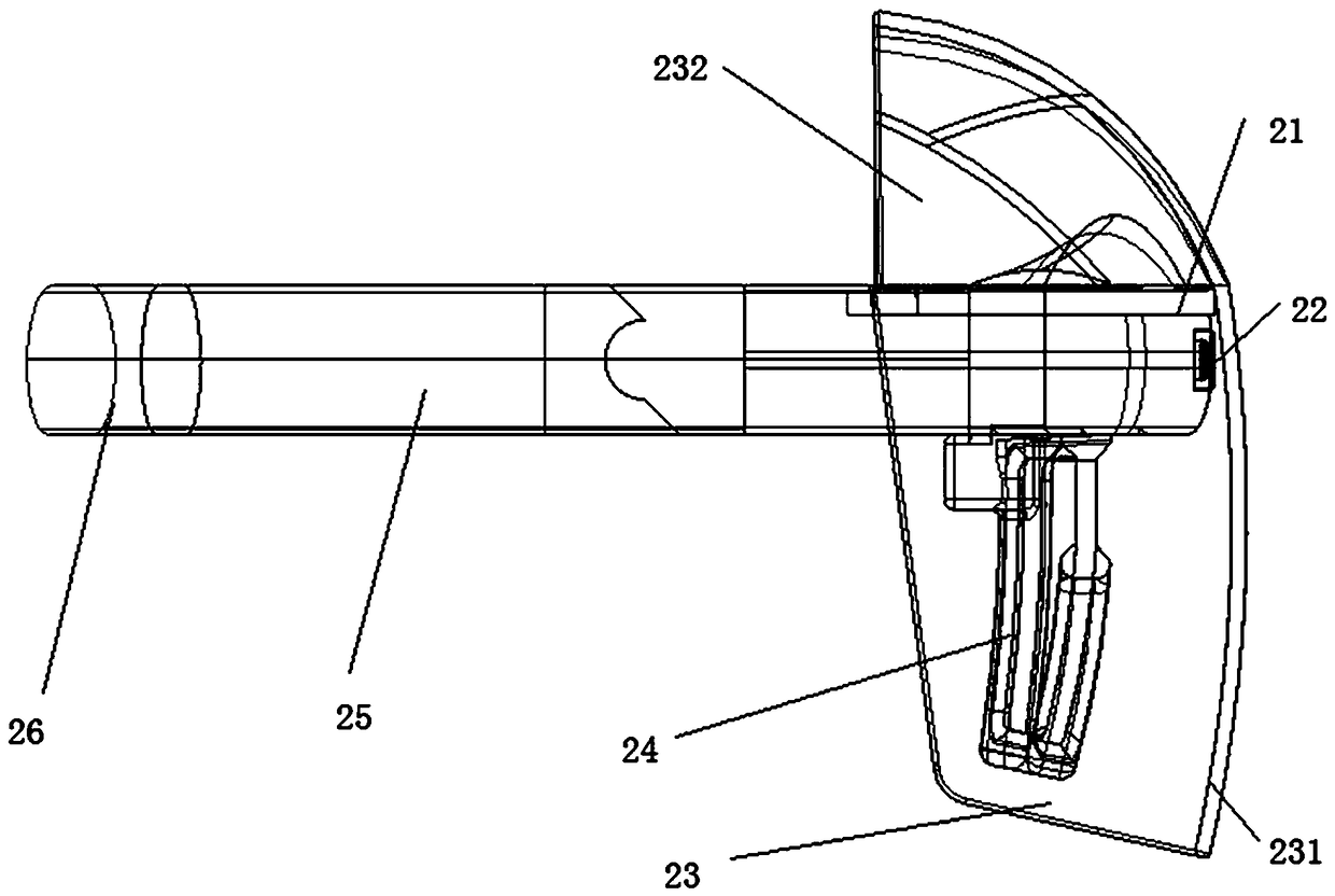 Head-mounted display device and outdoor visual method using the same