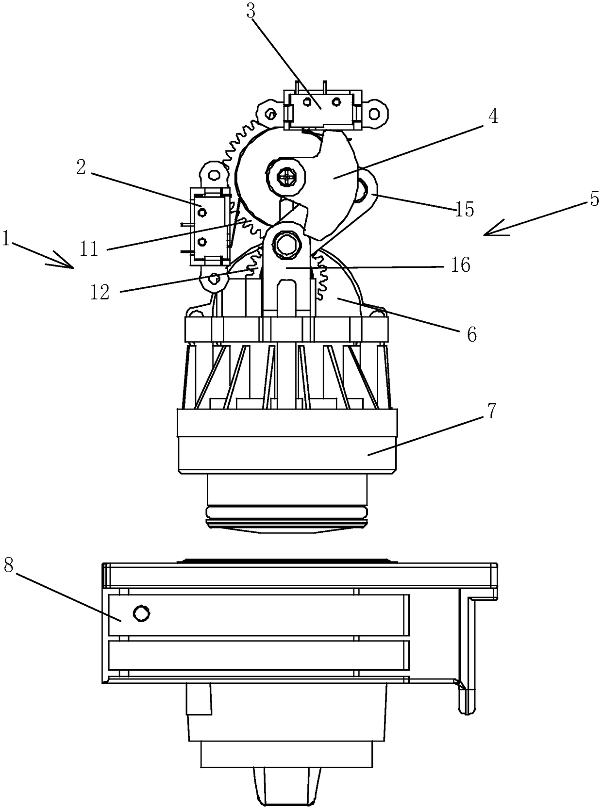 Coffee maker with automatic brewing function