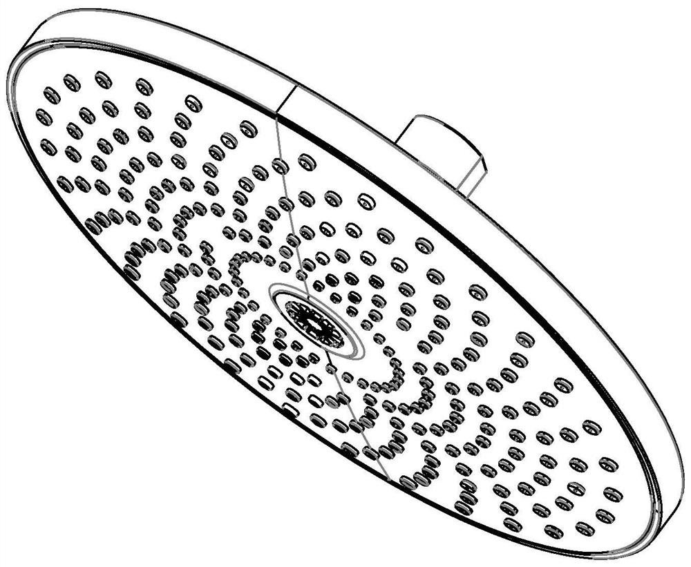 Drip-proof shower head capable of quickly draining residual water