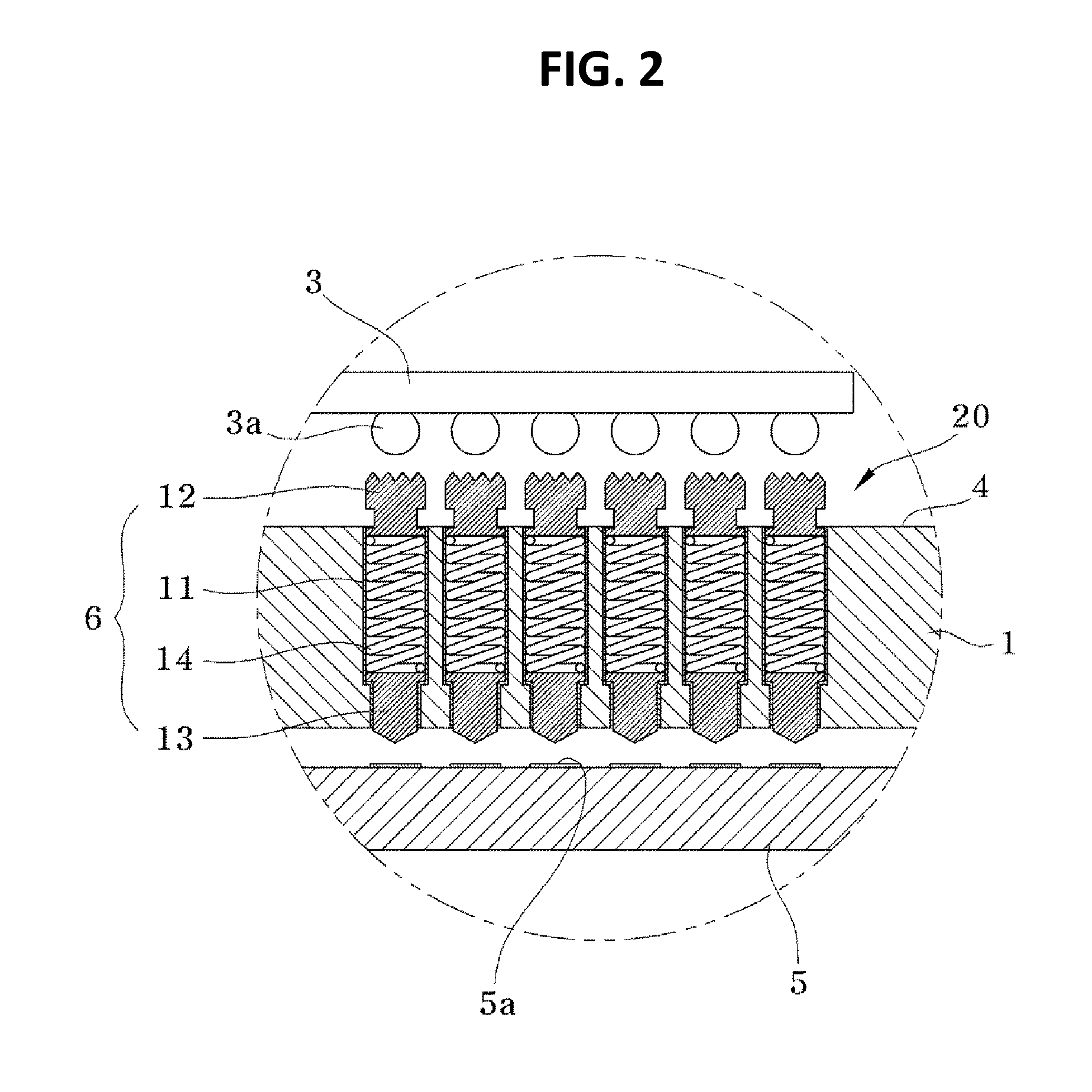 Probe-connection-type pogo pin and manufacturing method thereof