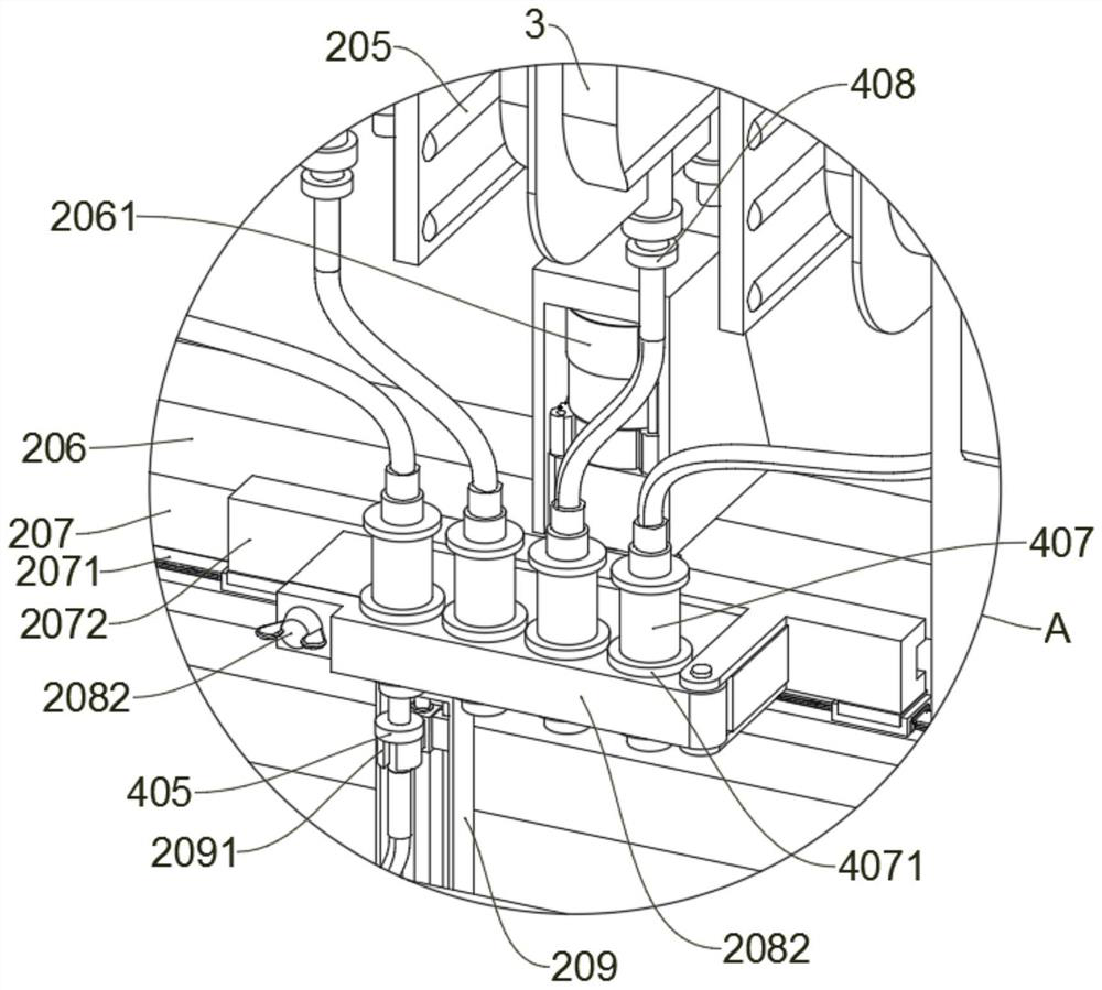 Intravenous injection and chemotherapy device based on hematology department nursing