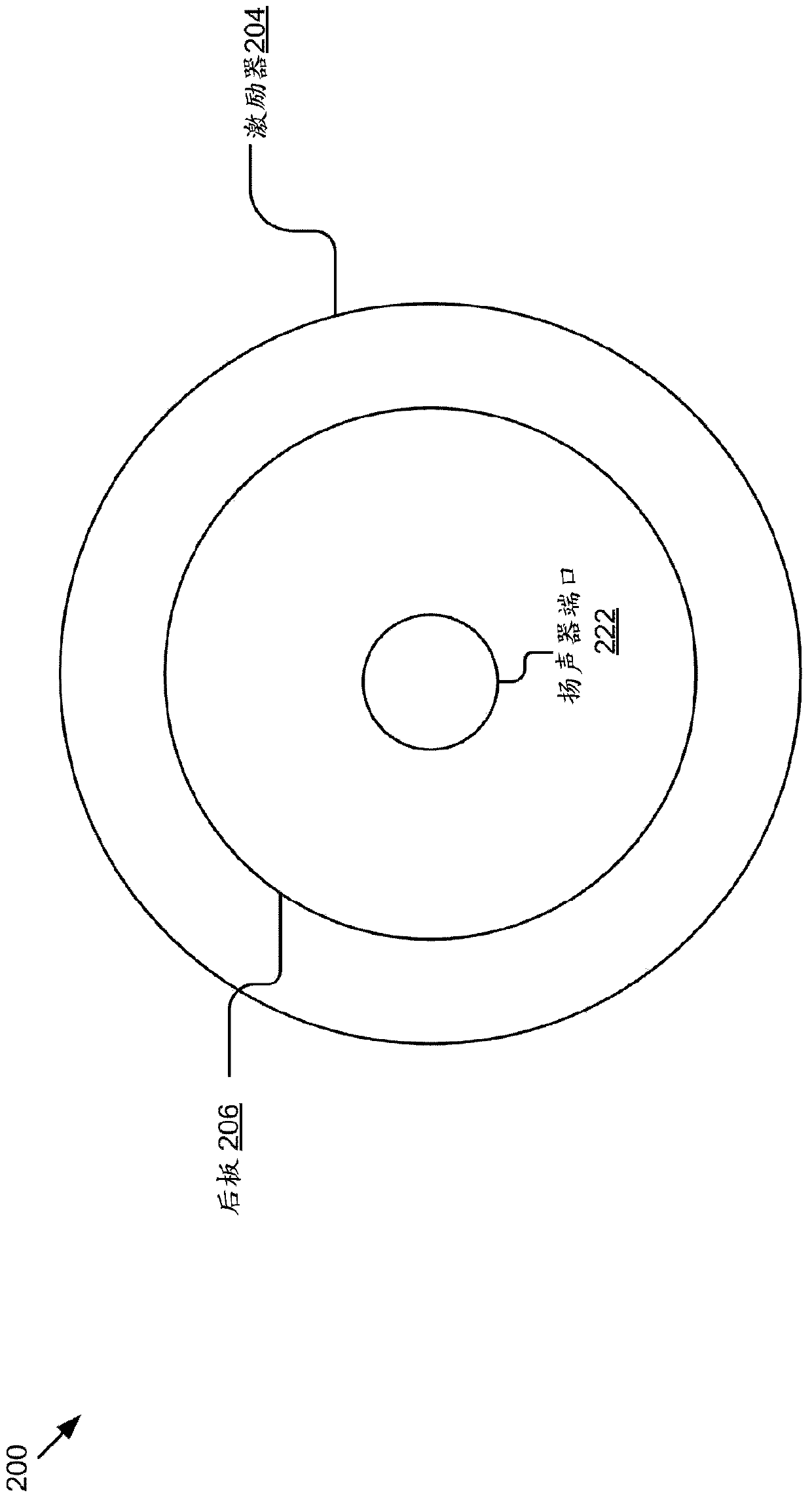 Headphones including quality port for frequency response adjustment