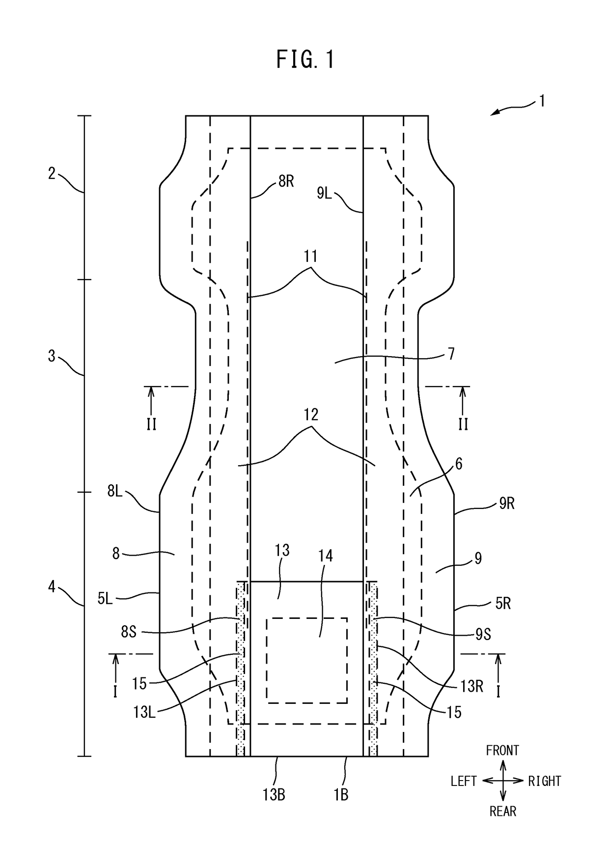 Disposable urine-absorption pad with bedsore-inhibition function