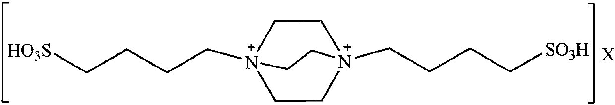 Method for catalyzing methyl acetate transesterification with polyacid ionic liquid