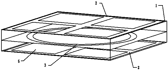 A frequency selective surface structure