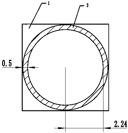 A frequency selective surface structure