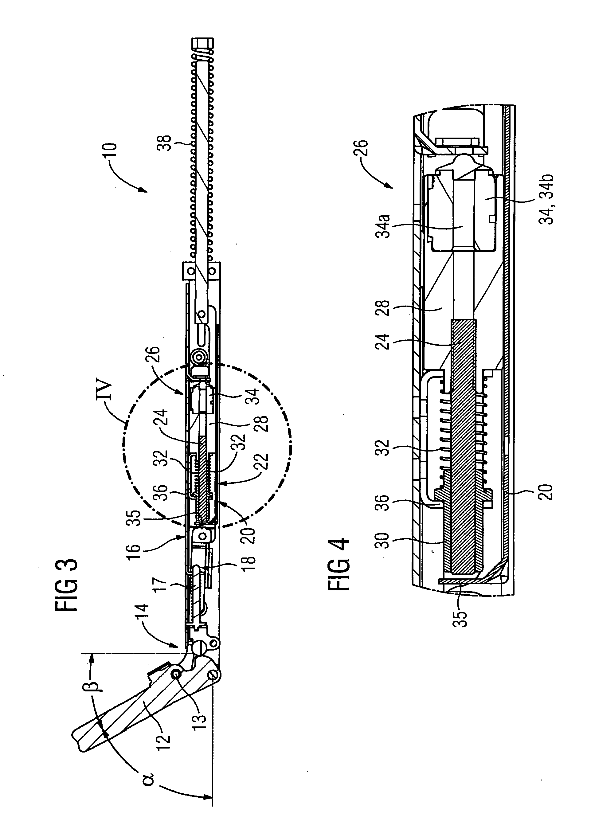 Oven door opening and closing device