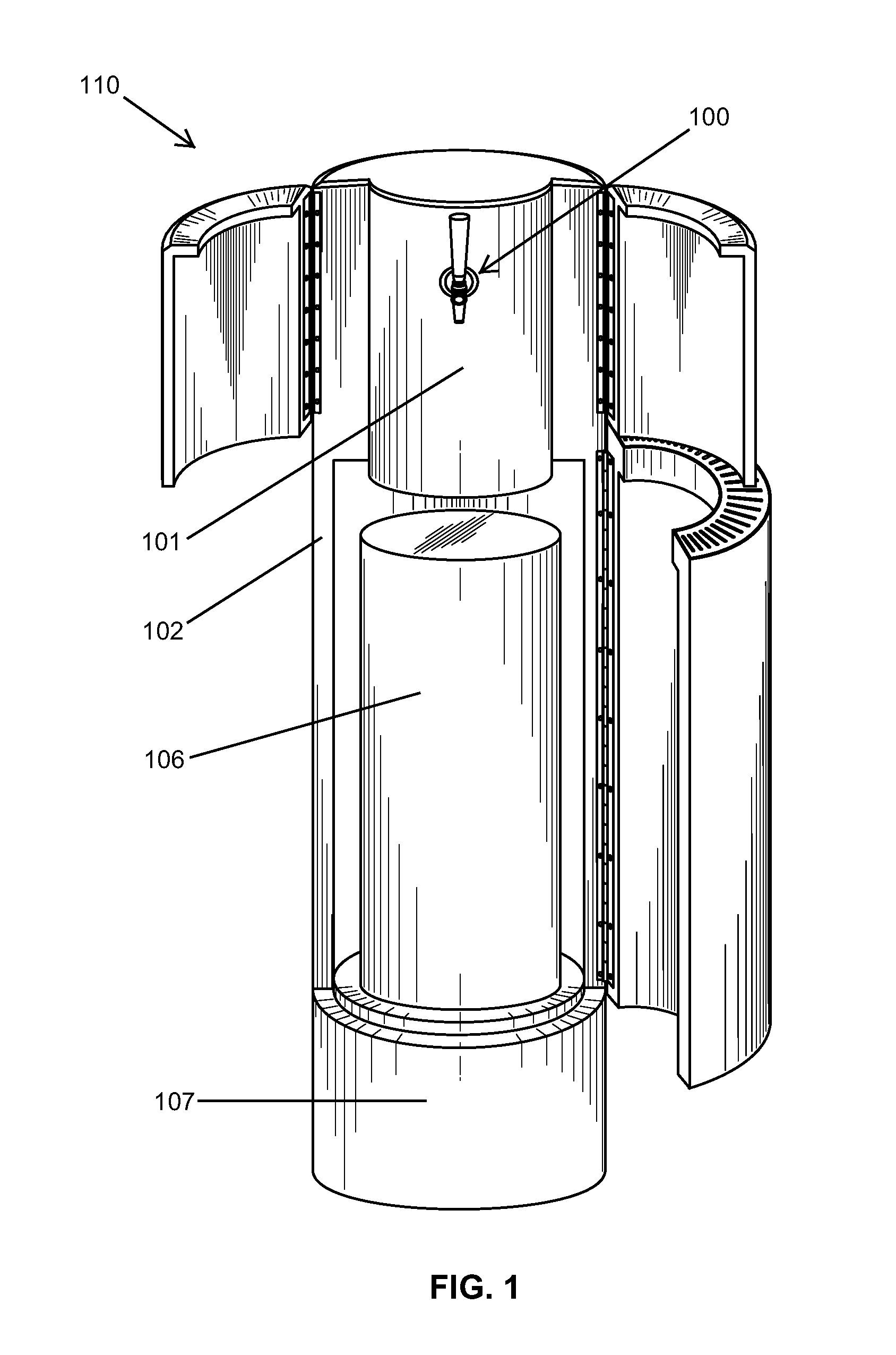 Foam Resistant Keg Dispenser