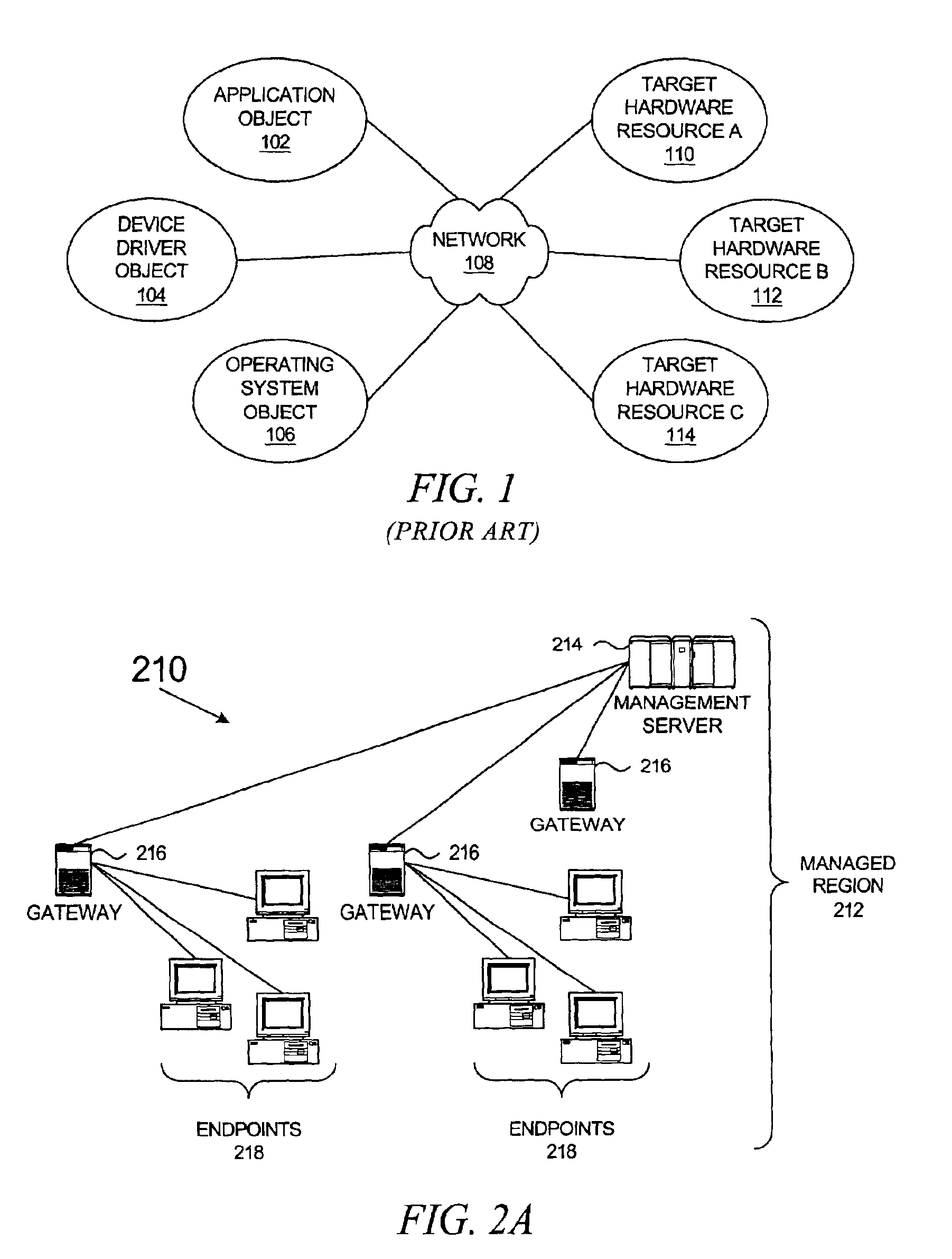Method and system for adaptive caching in a network management framework using skeleton caches