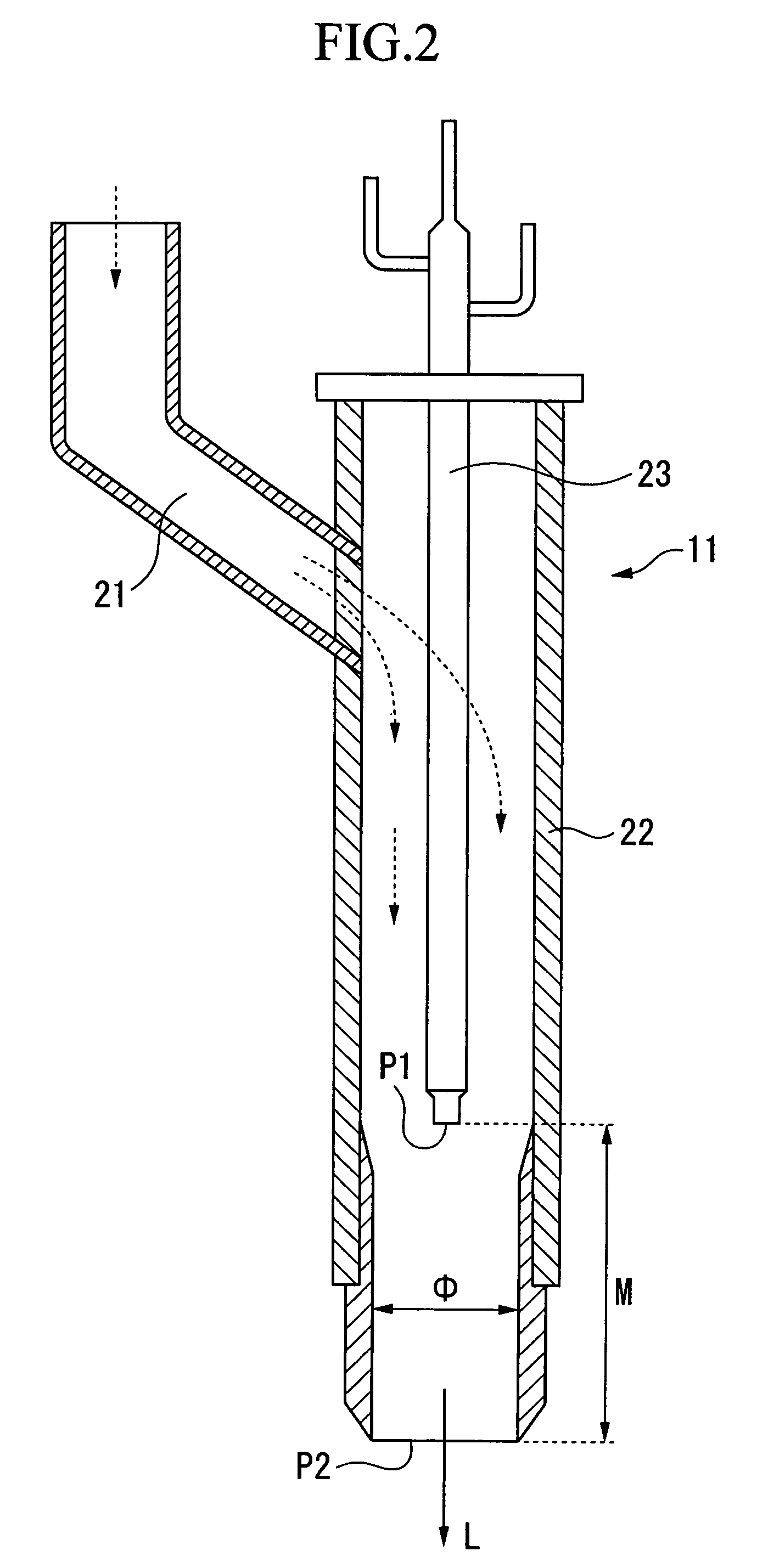 Exhaust gas scrubber for epitaxial wafer manufacturing device