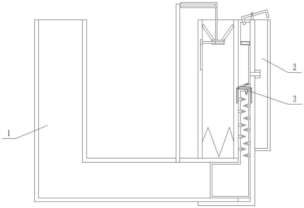 Intelligent detection system and method for detecting water leakage of rail transit running tunnel