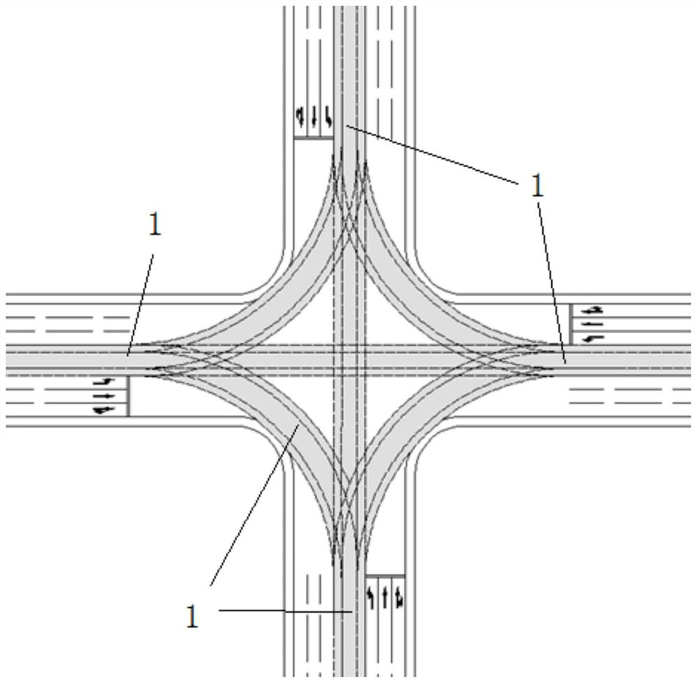 Organization Method of Tram Intersection Waiting Area