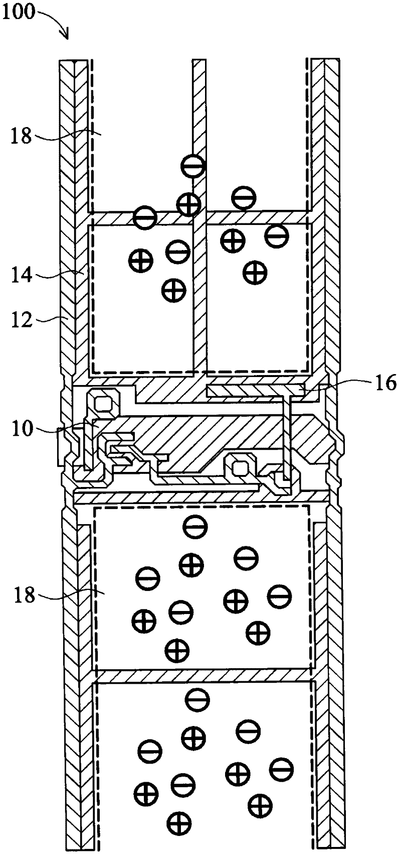 Vertical alignment LCD (liquid crystal display) and driving method thereof