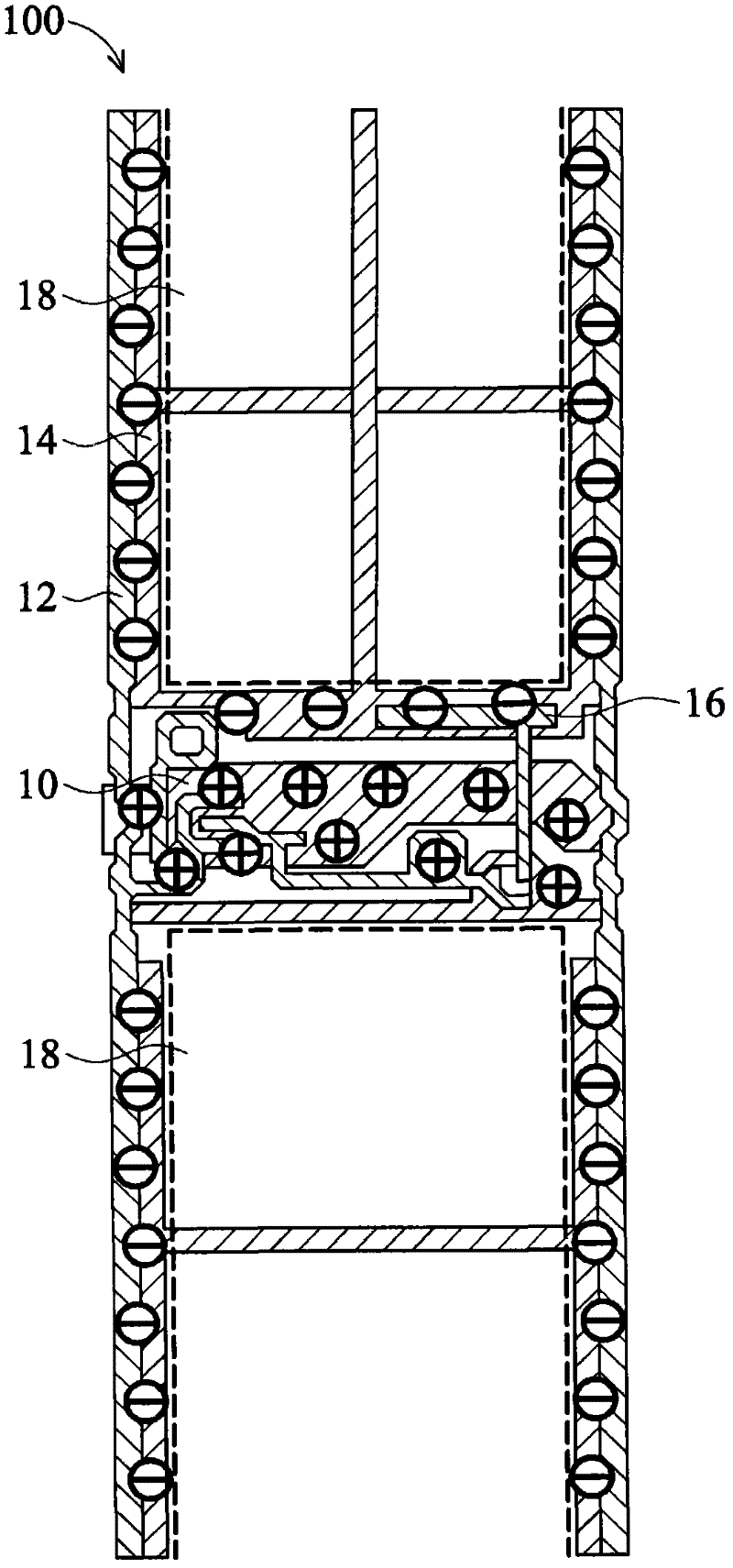 Vertical alignment LCD (liquid crystal display) and driving method thereof