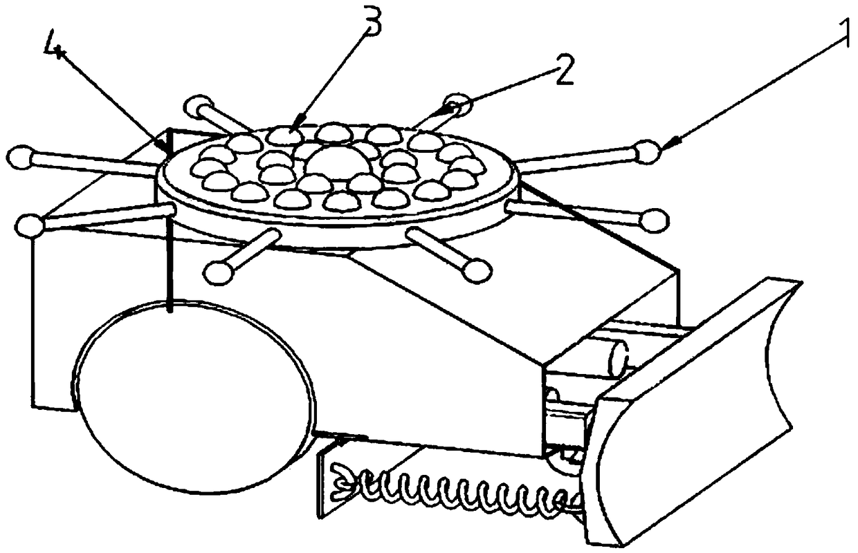 A pig farm automatic dung removal vehicle and method for removing dung