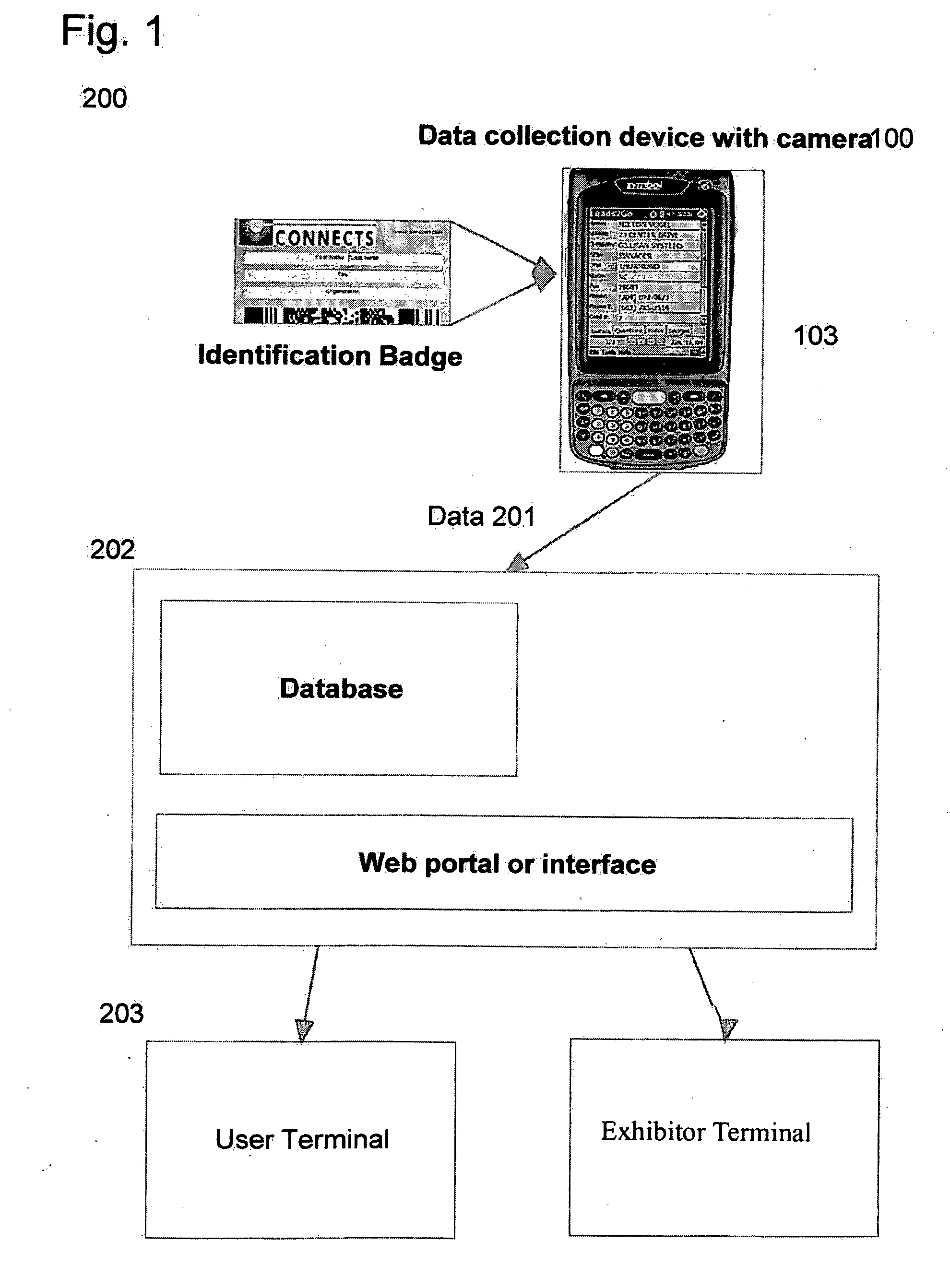 Method and system for collecting event attendee information