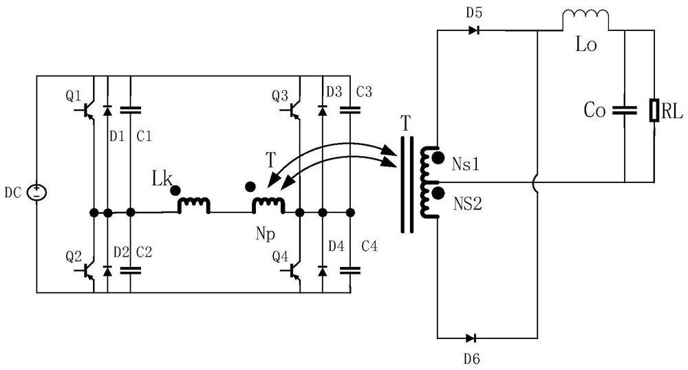 Control strategy of wide-load-range zero-voltage switch phase-shifted full-bridge converter