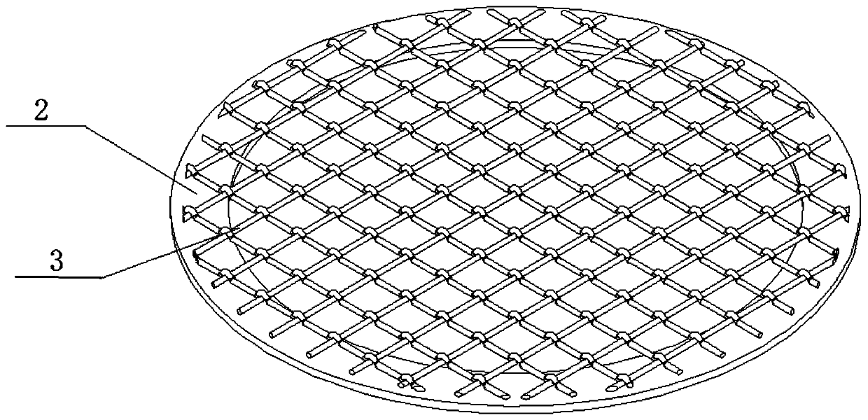 Novel baffling rod heat exchanger device