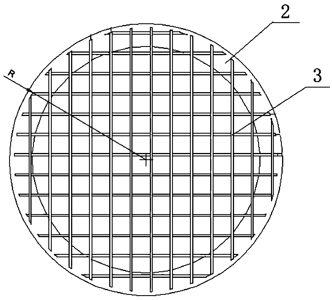 Novel baffling rod heat exchanger device