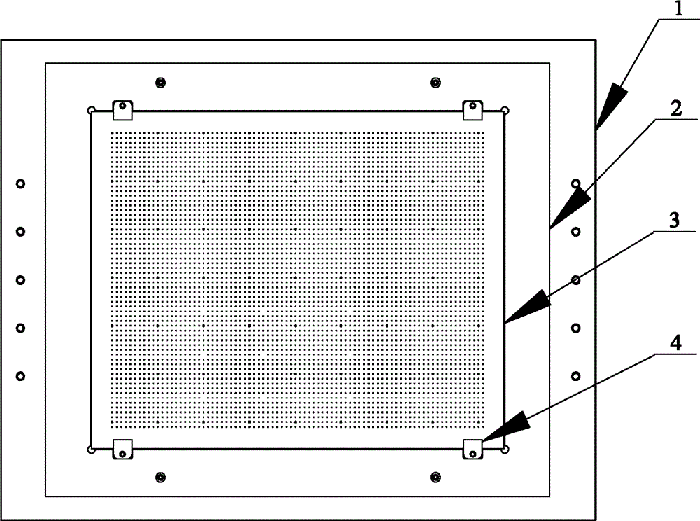 Image measuring instrument and non-linear error correcting method and correcting plate thereof