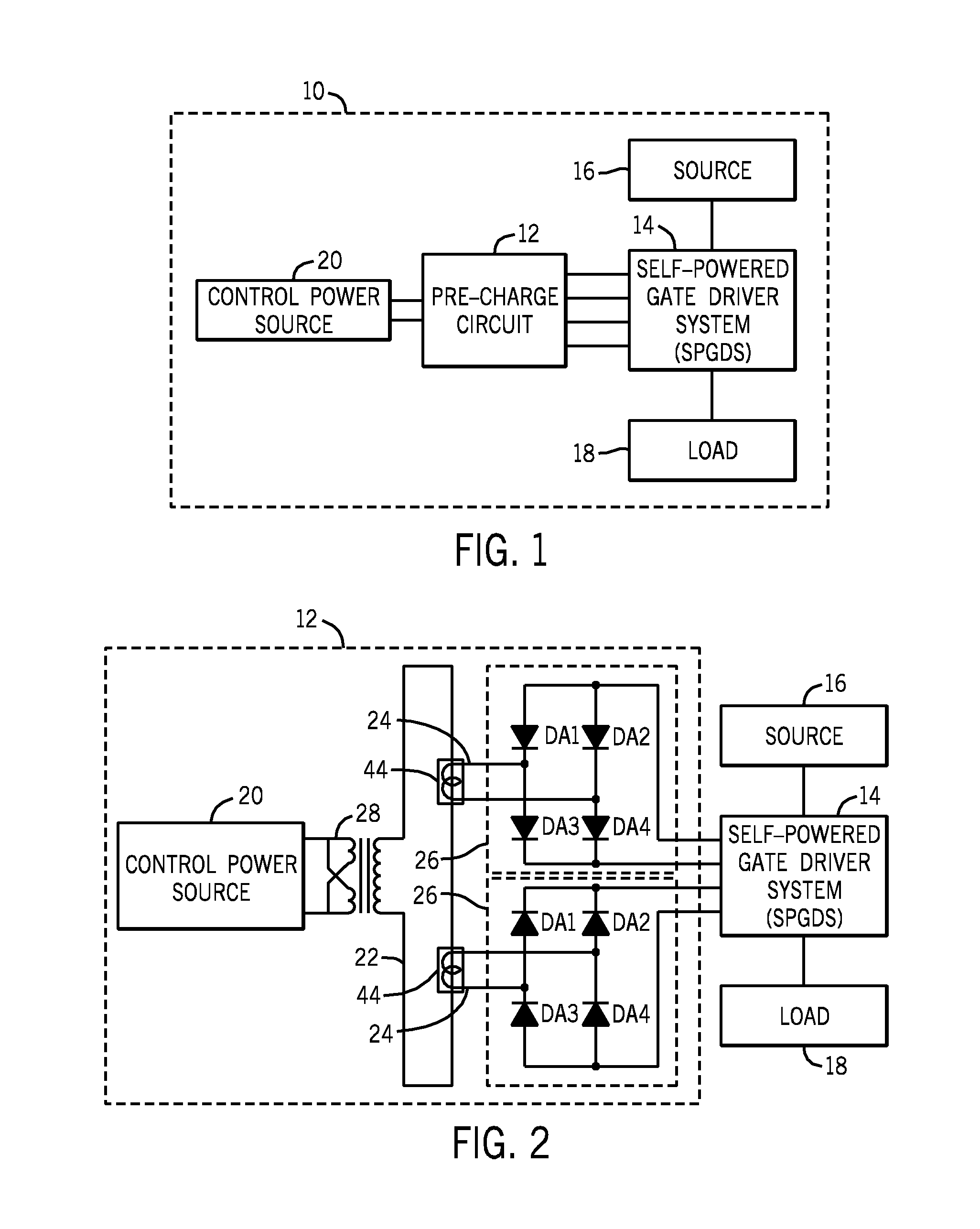 Insulating support flange for current loop system