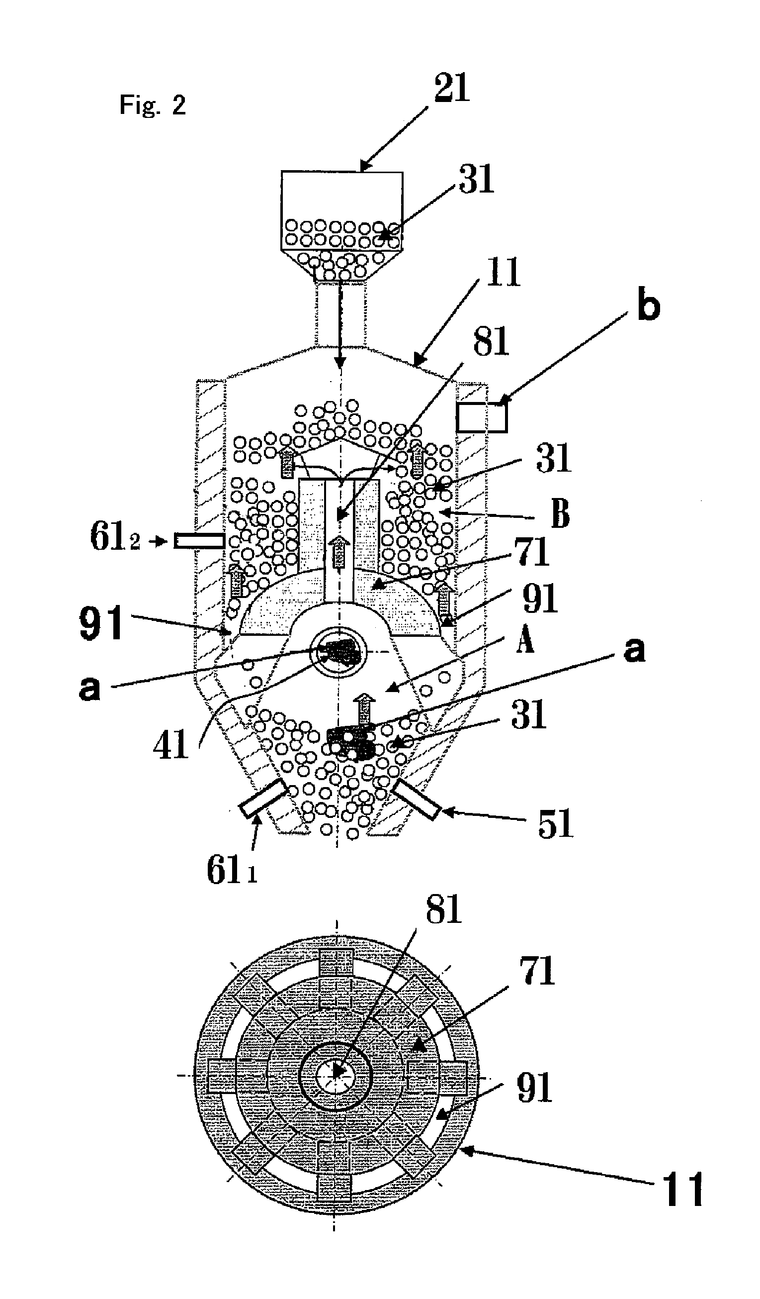 Biomass gasifier device