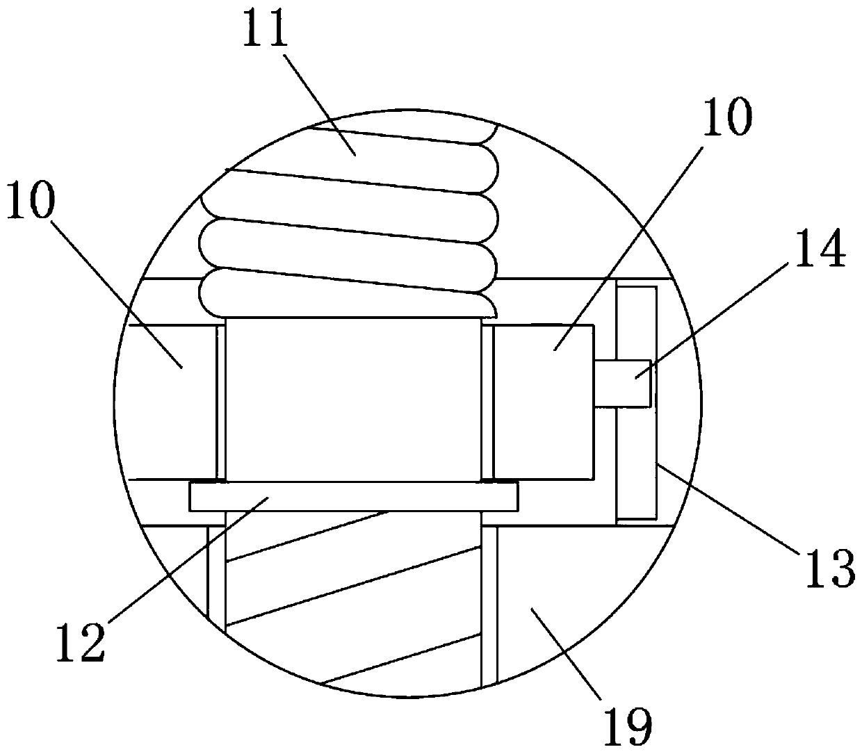 Lock motor with multi-gear positioning function