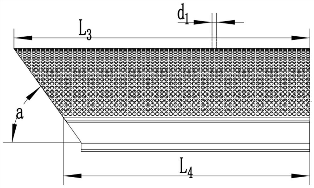 A rectification structure of a multi-blade centrifugal fan for a compressor cooling system