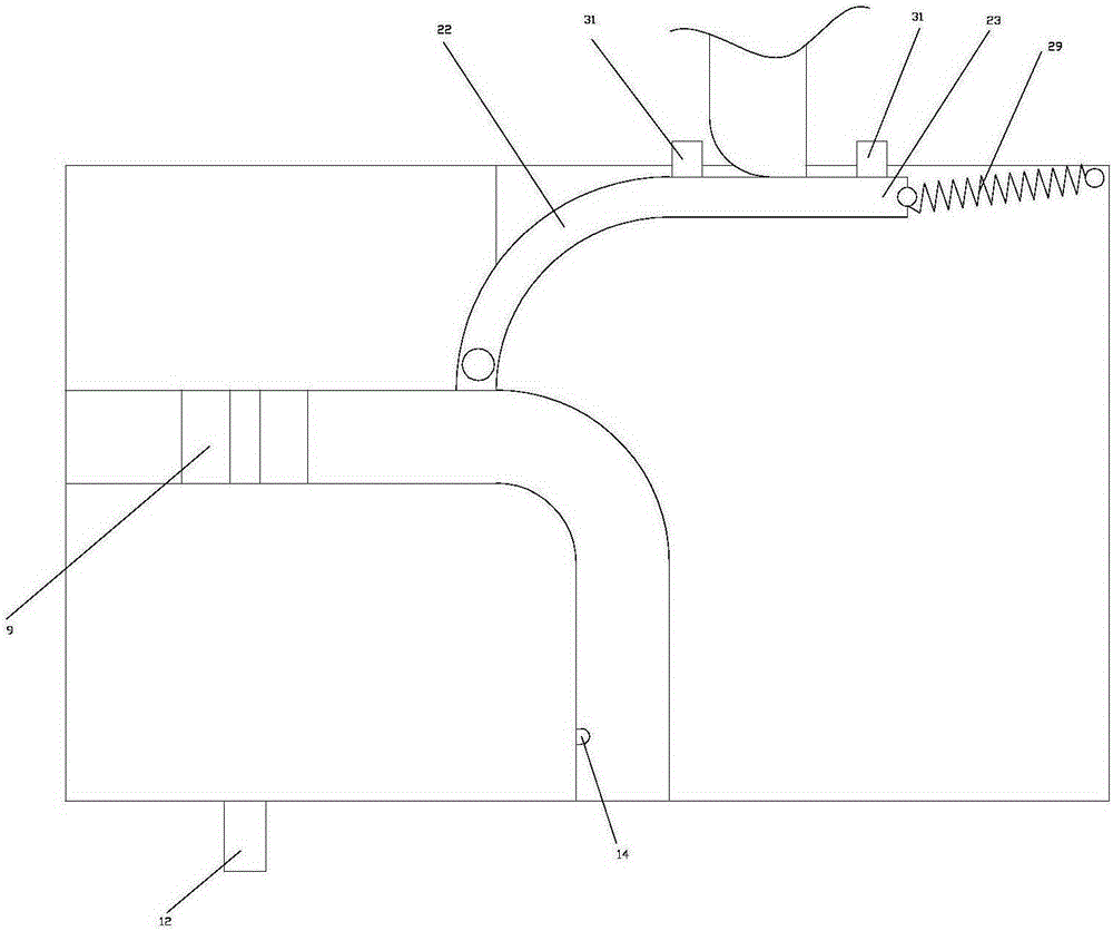 Bending and blanking device