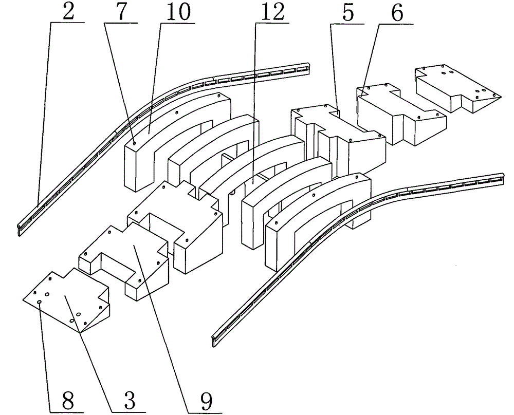 detachable road bridge