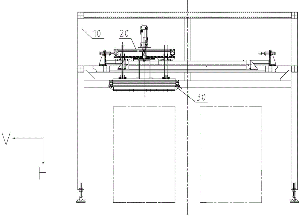 Needle piercing type stripping device