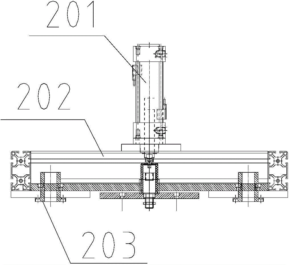 Needle piercing type stripping device