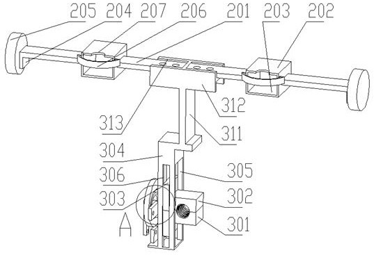 Rehabilitation device for patients with cerebral thrombosis