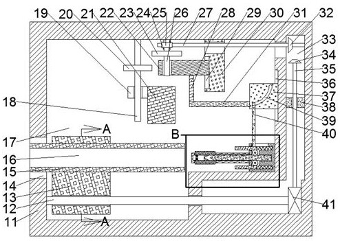 Device for efficiently detecting compressive strength of plastic pipes