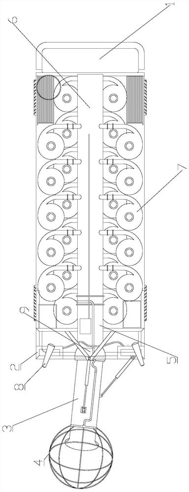 No filter element mobile dust removal equipment