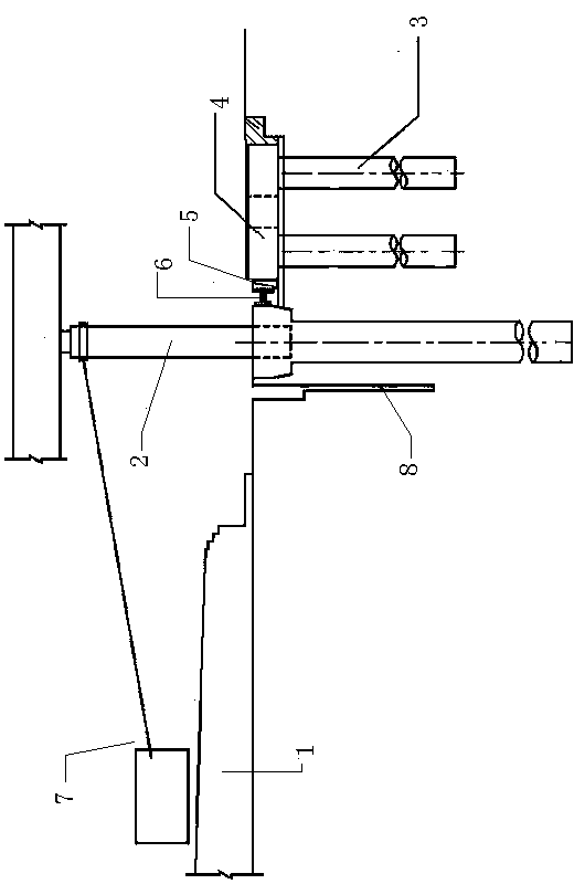 System for deviation rectifying and reinforcing pier