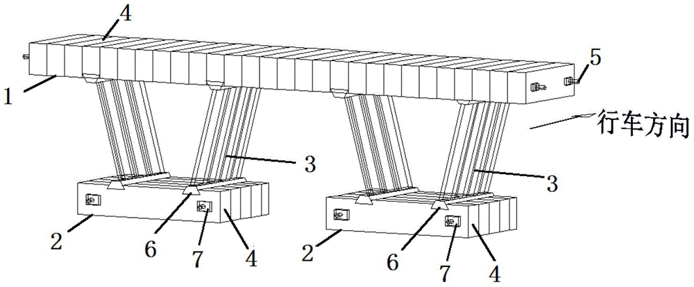 Steel and bamboo combined box girder