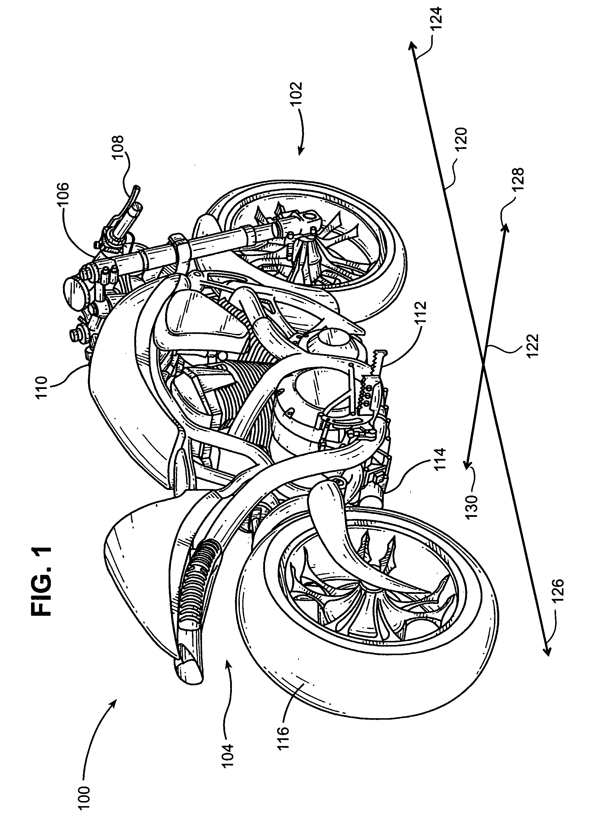 Motorcycle rear disc brake