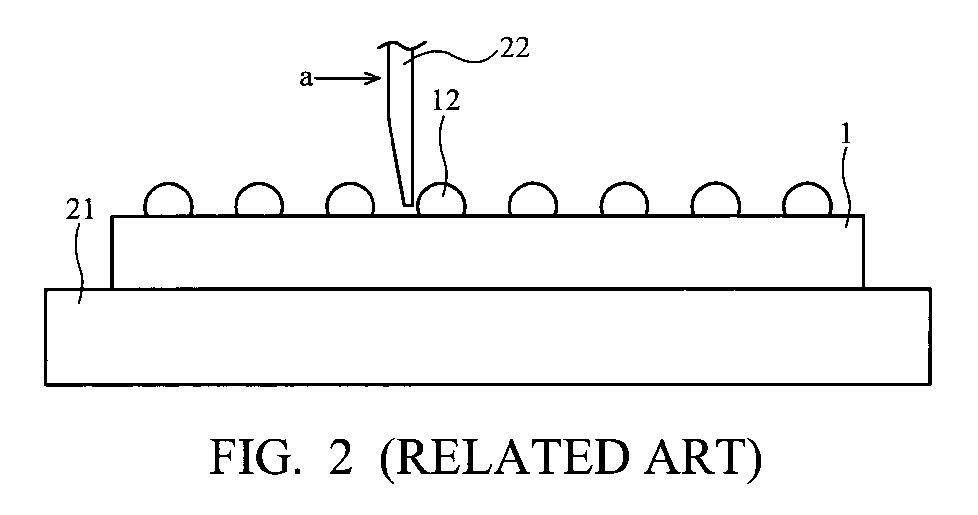 Apparatus for shear testing bonds on silicon substrate