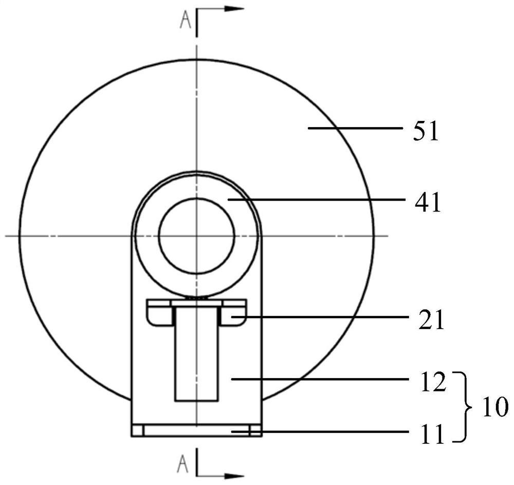 Coaxial reversal annular continuous variable density attenuator device and working method thereof