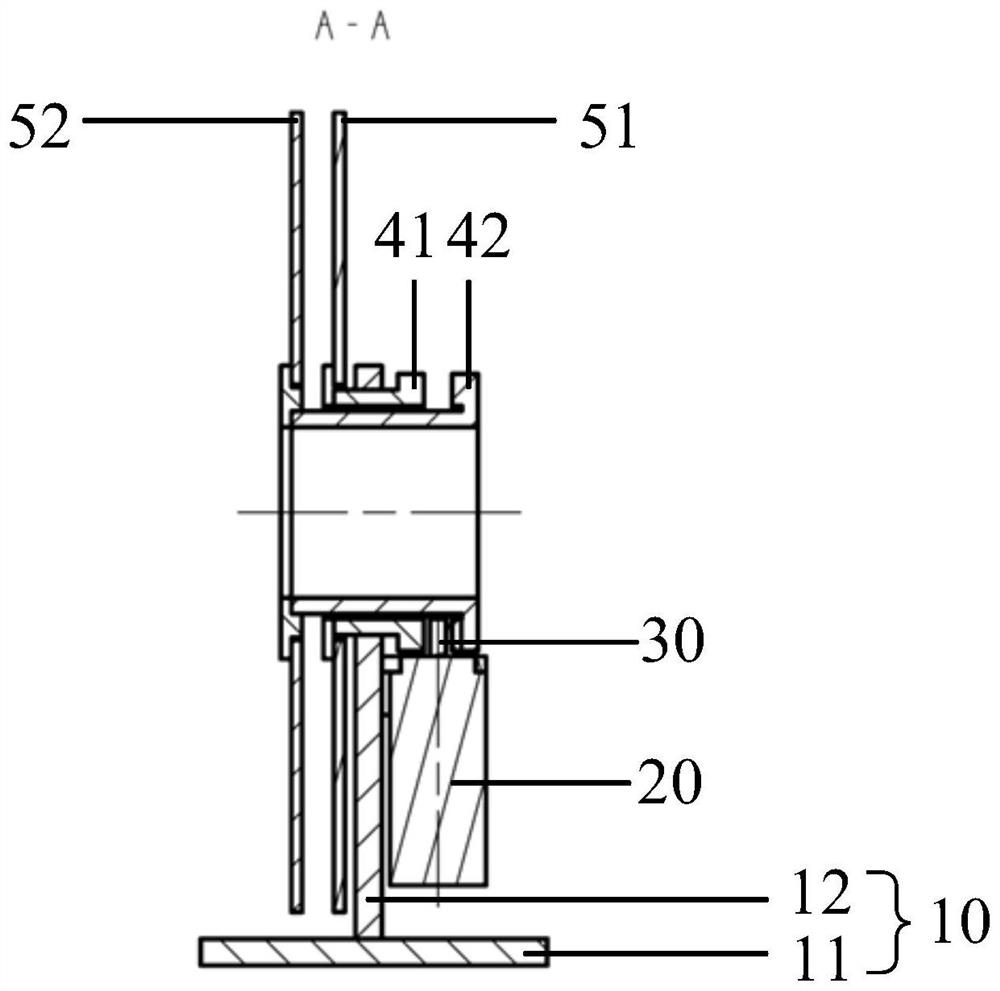 Coaxial reversal annular continuous variable density attenuator device and working method thereof