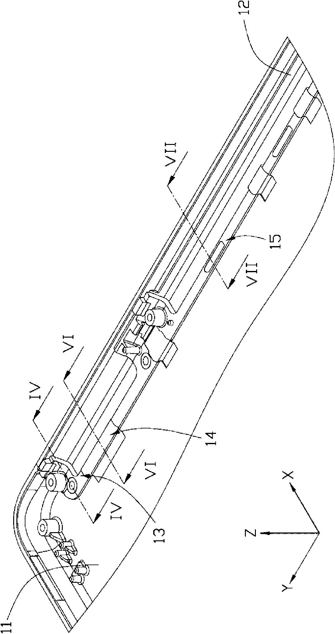 Combination piece of metal and plastic and manufacture method thereof
