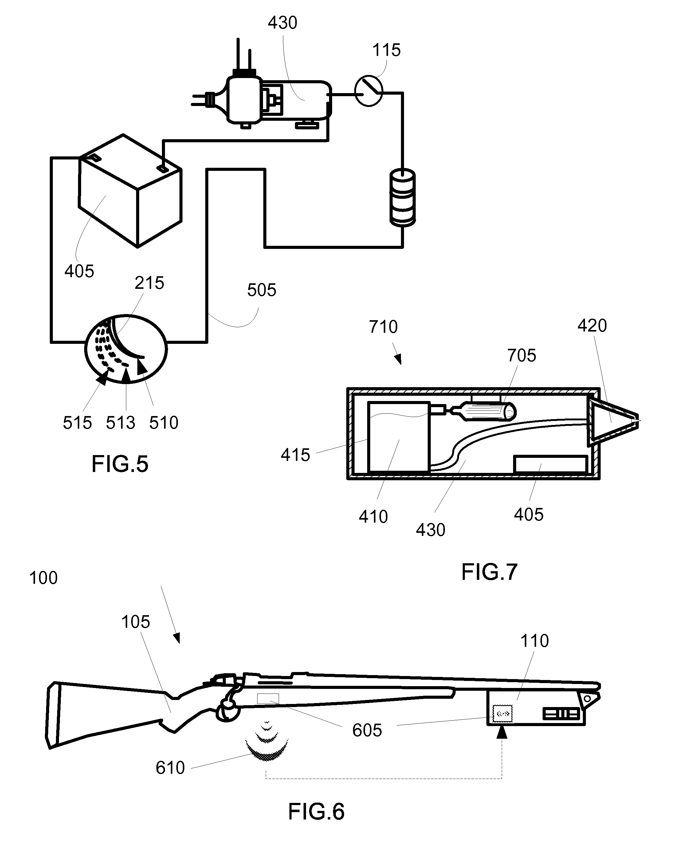 Firearm flame thrower combination