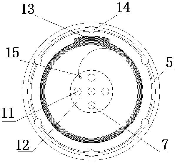 Spindle yarn-storing driving device of multifunctional extra-large-stroke yarn storage device