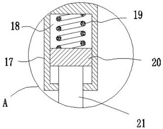 Slitting device of water permeable brick production line and using method thereof