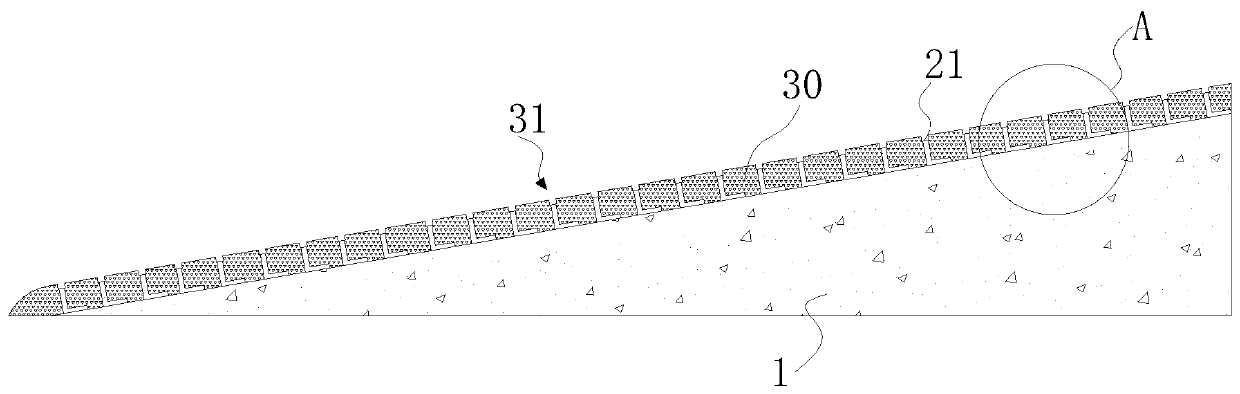 Ramp construction device and construction method thereof