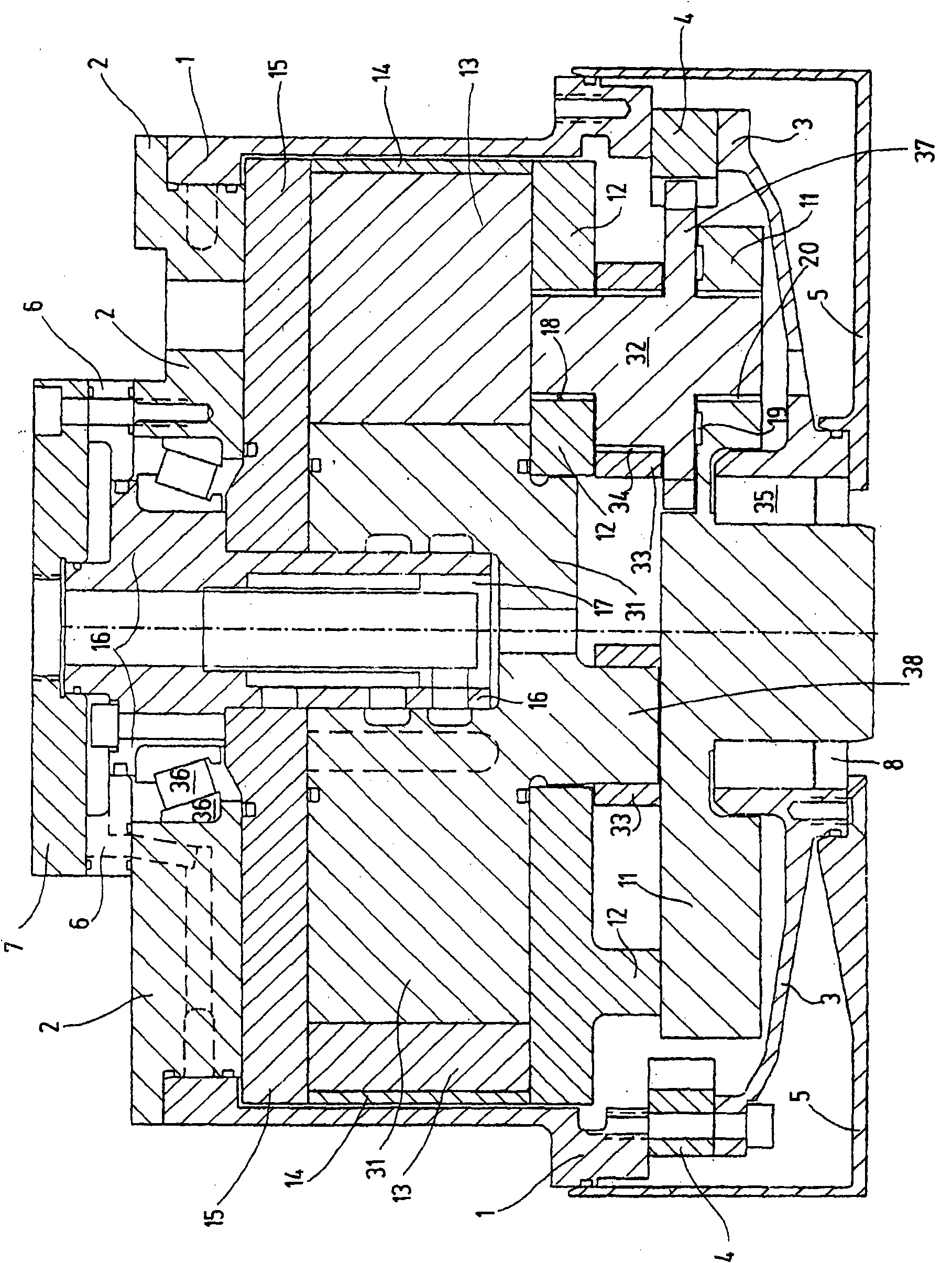 Rotary piston internal combustion engine