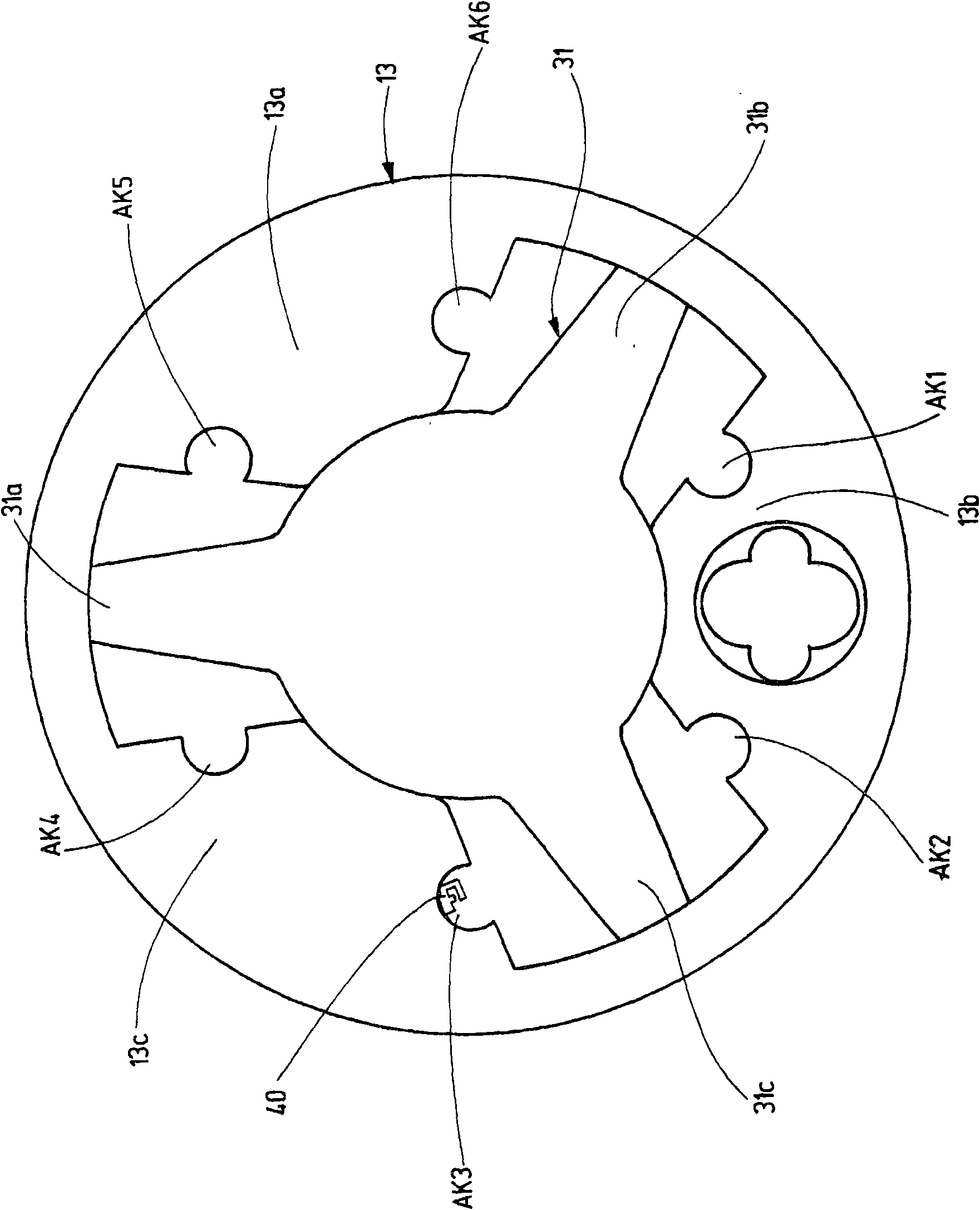 Rotary piston internal combustion engine