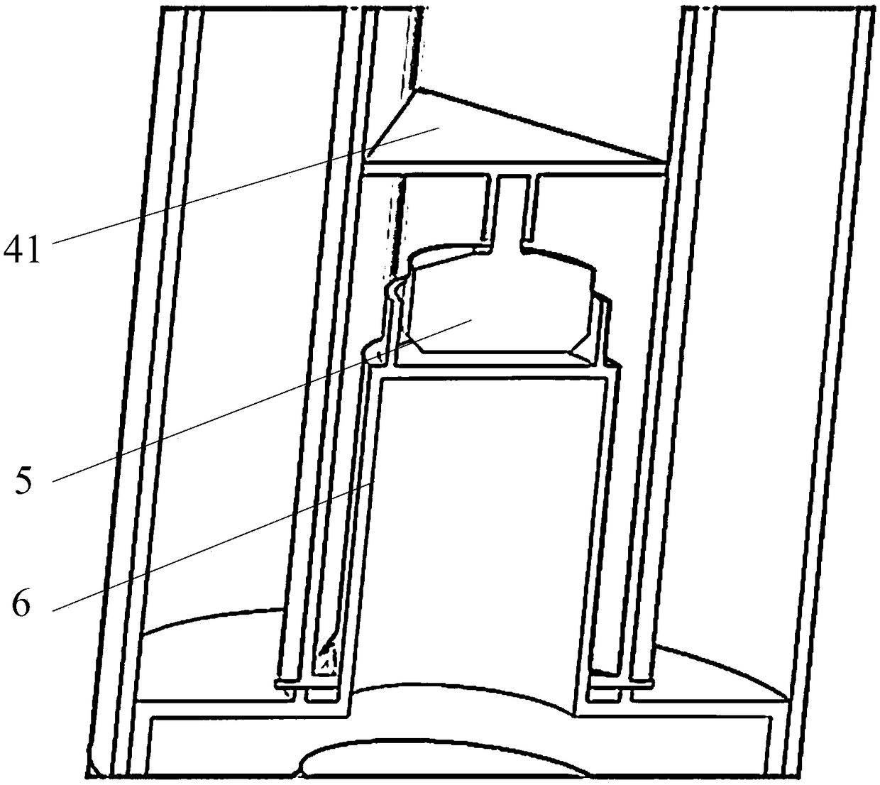 A virtual 3D display structure, audio device,